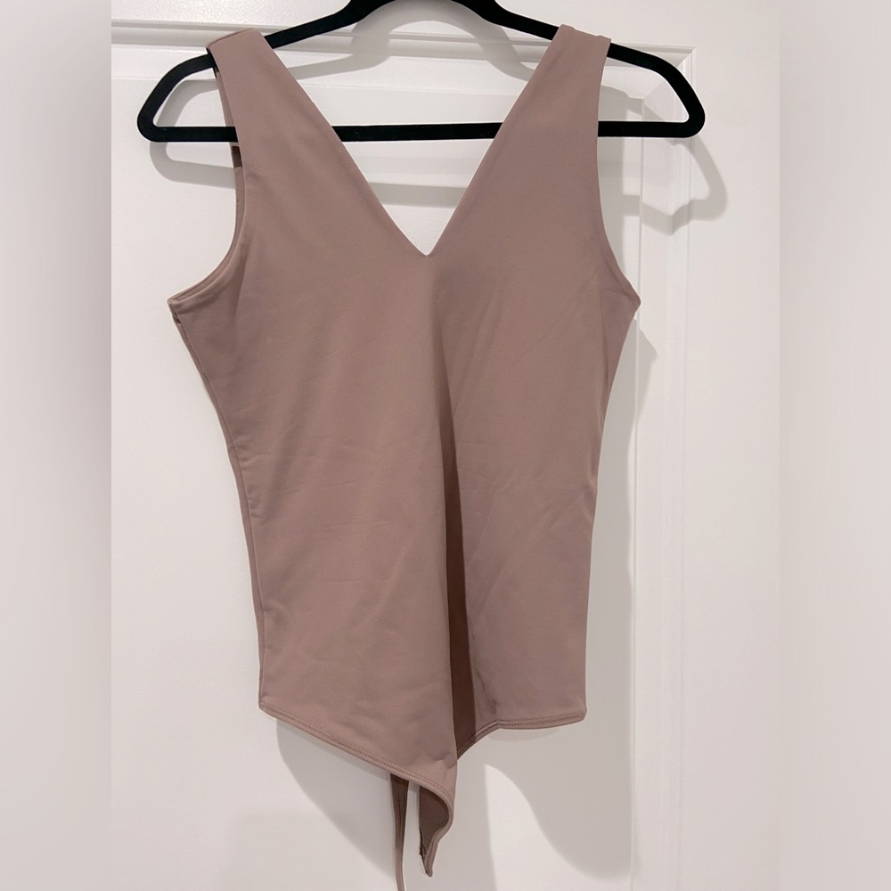 Abercrombie & Fitch taupe bodysuit size Medium